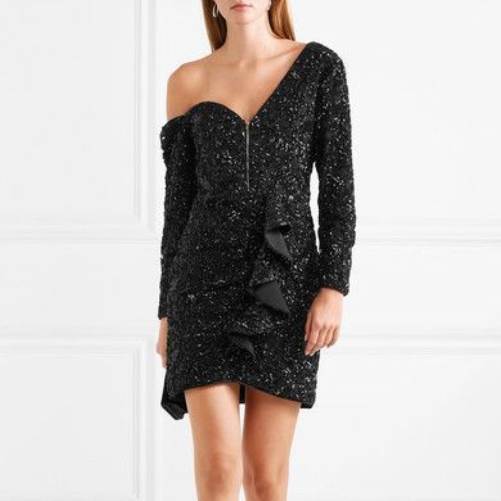 [NWT] Self-Portrait Sequin Embellished Mini Dress